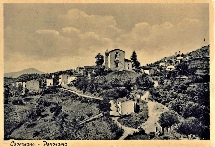 Cavarzano, vista dal Poggio della Torre