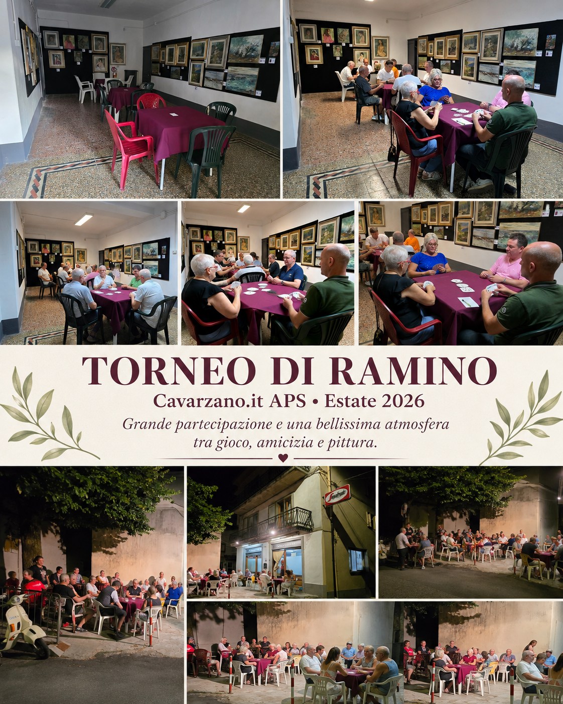 Torneo di Ramino - Momenti della serata