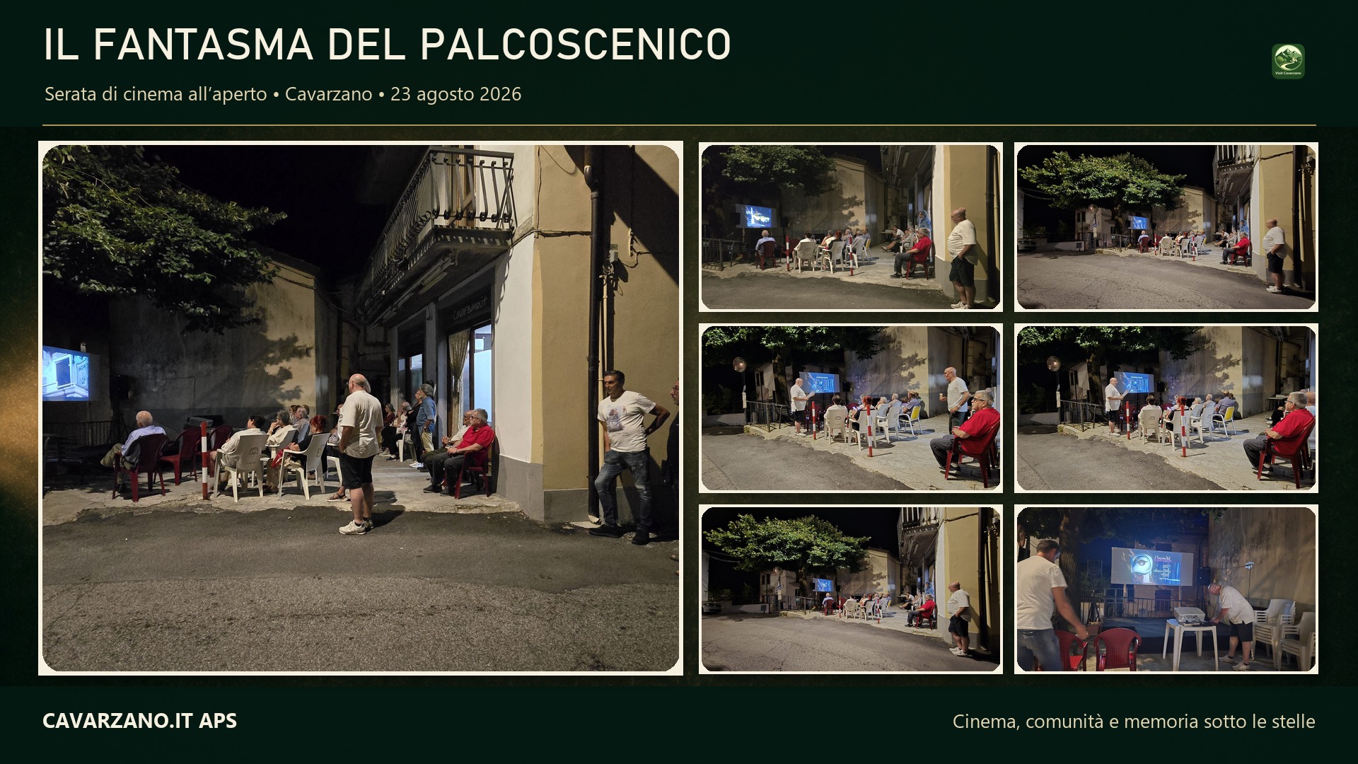 La serata del Fantasma del palcoscenico